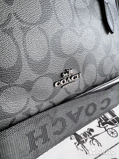 Мужская сумка через плечо coach