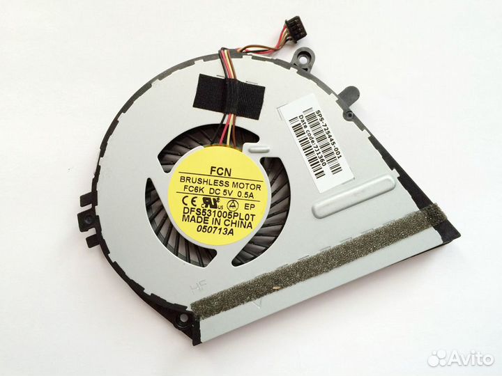 Кулер для HP Envy 14-k000 p/n: KSB0805HB-CK64