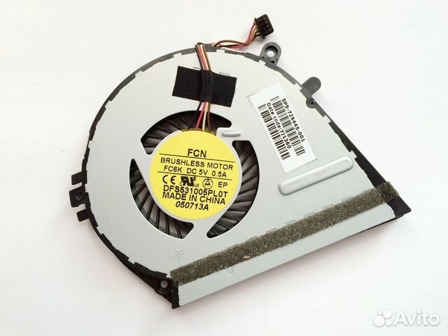 Кулер для HP Envy 14-k000 p/n: KSB0805HB-CK64