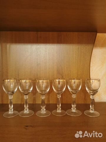 Рюмки 6 шт не использовались стопки