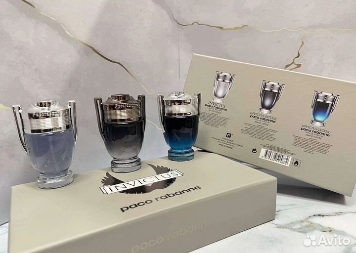 Подарочный набор для мужчин Invictus Paco Rabanne