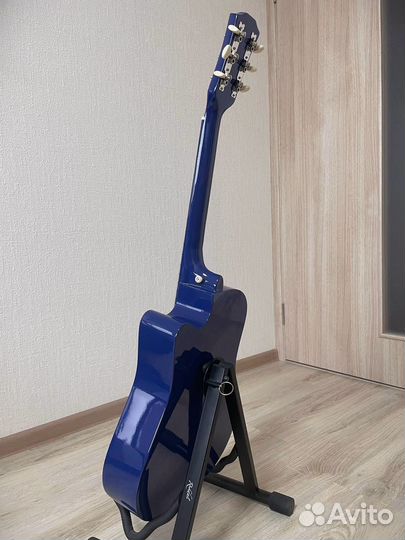 Гитара с рисунком волка