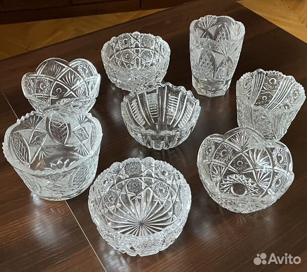 Ваза для фруктов. Bohemia