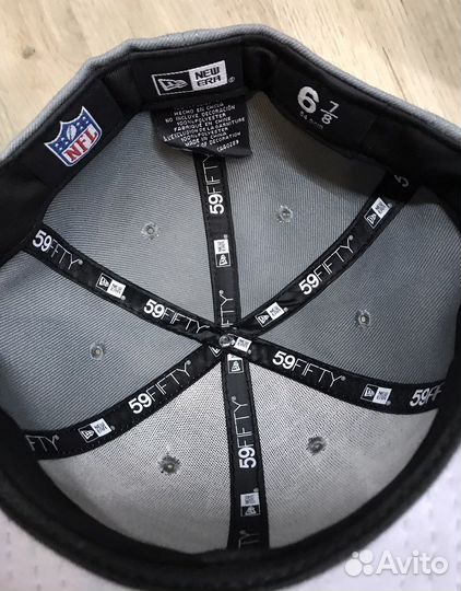 Бейсболка 6 7/8-54,9см New Era оригинал