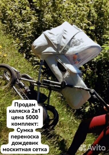 Коляска 2в1