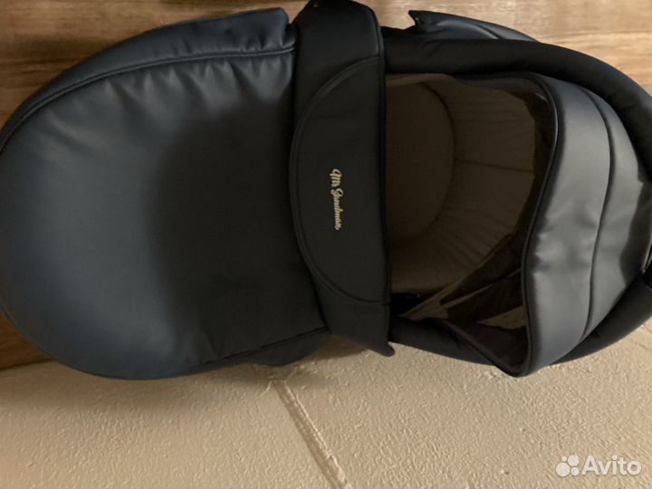 Коляска 2 в 1 эко кожа