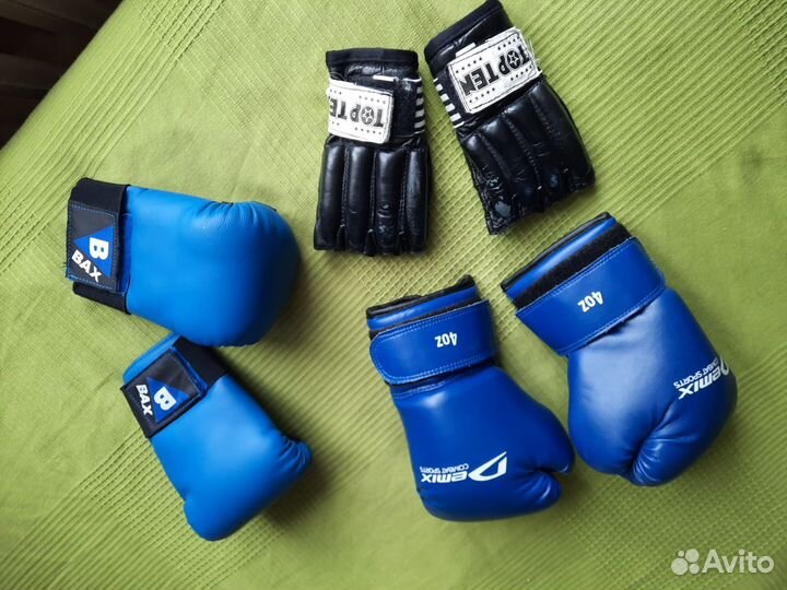 Боксерские перчатки детские 4 oz 5-12л