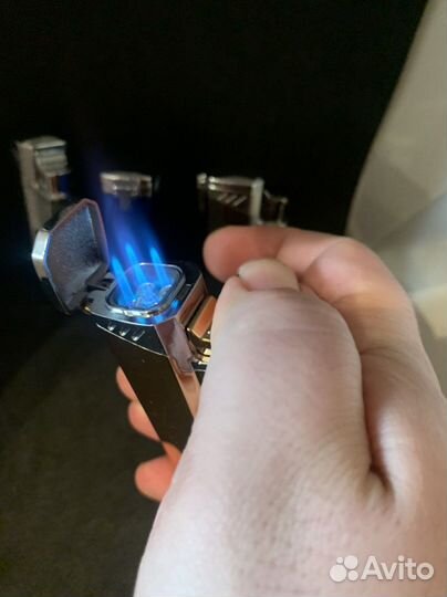 Турбо зажигалка с 4-я соплами(4-е огня )