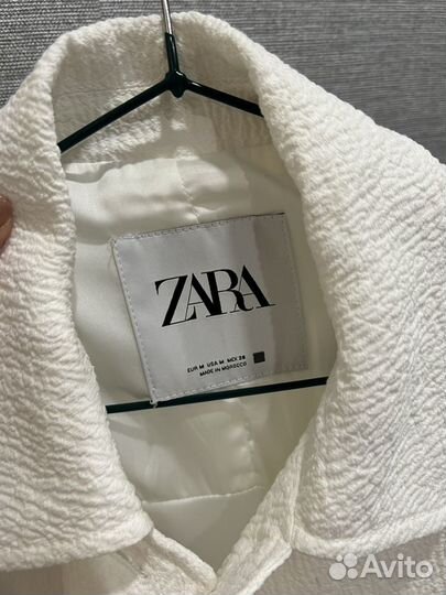 Рубашка женская белая Zara