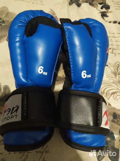 Перчатки для рукопашного боя 6 oz S