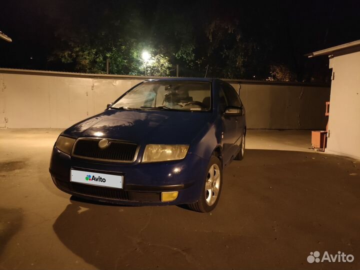 Skoda Fabia 1.4 МТ, 2002, 150 000 км