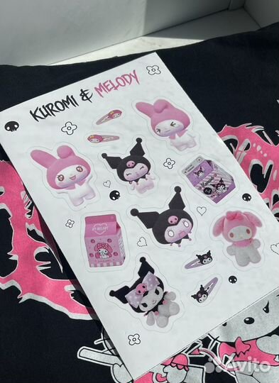 Набор Kuromi Hello Kitty Sanrio