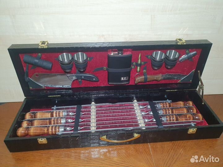 Набор шампуров подарочный Подарок для Мужчин