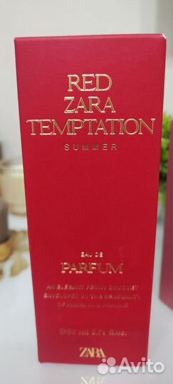 Zara Red temptation Parfum 80 ml