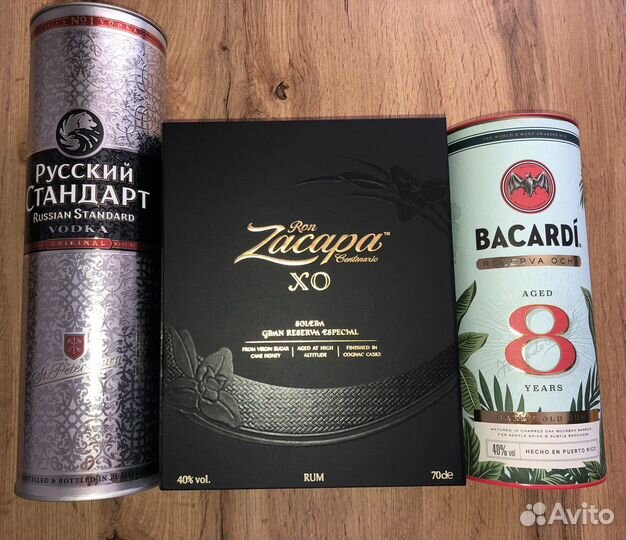 Туба Bacardi Reserva 8 лет-1шт(2фото3позиция)