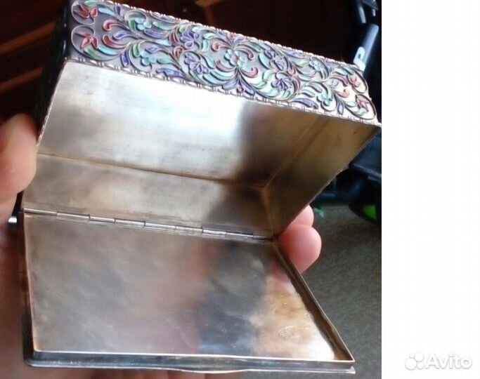 Шкатулка. Порлихромные эмали. Ag