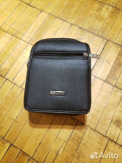 Сумочка с ручкой мужская кожзам