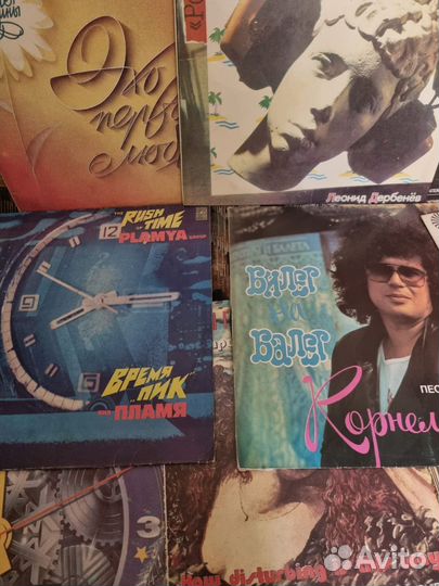 Виниловые пластинки СССР