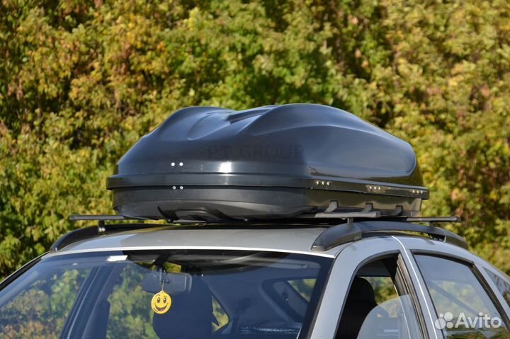 Бокс-багажник на крышу белый Рассрочка