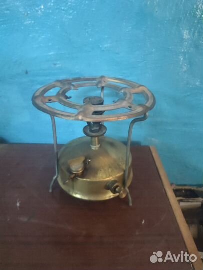 Примус Рекорд 1 1980 г. латунь СССР