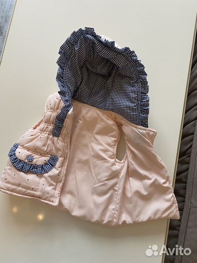 Пальто и жилетка детские
