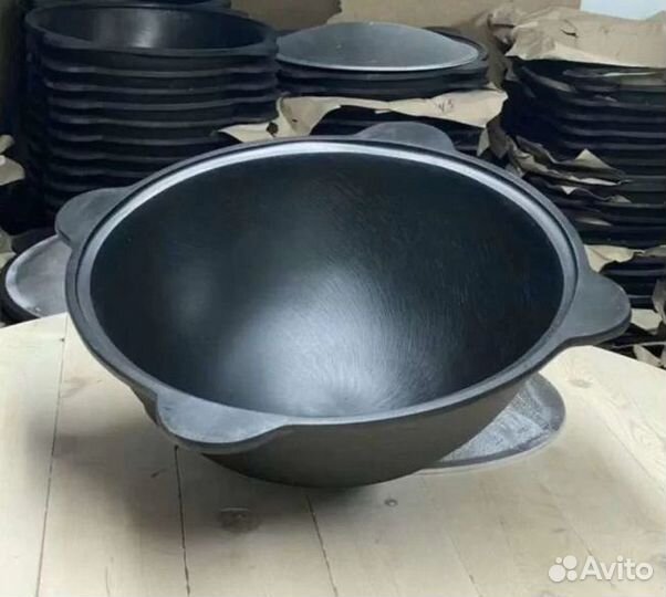 Казан чугунный узбекский от 4 до 22л