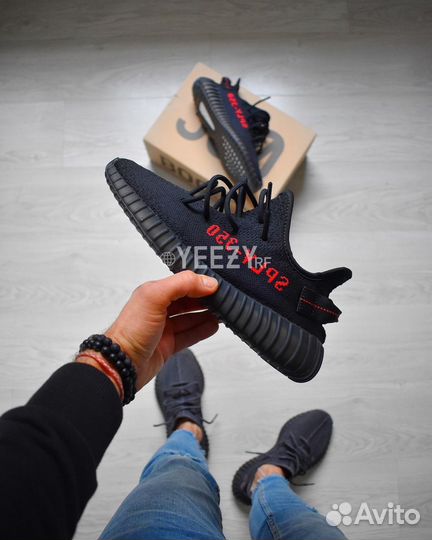 Кроссовки Adidas Yeezy Boost 350 V2 Black Red