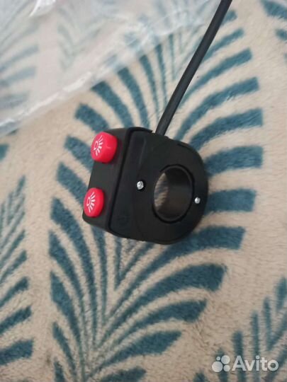 Кнопки света с фиксацией на руль 22мм