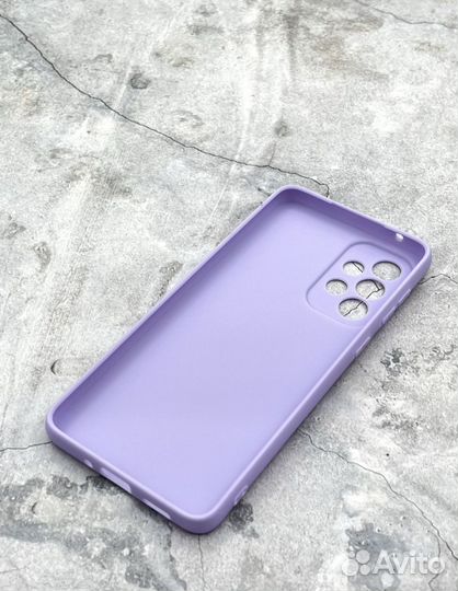 Новый Чехол для Samsung Galaxy A23 (сиреневый)
