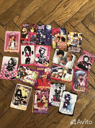 Календарики аниме Death Note, Gravitation, Loveles