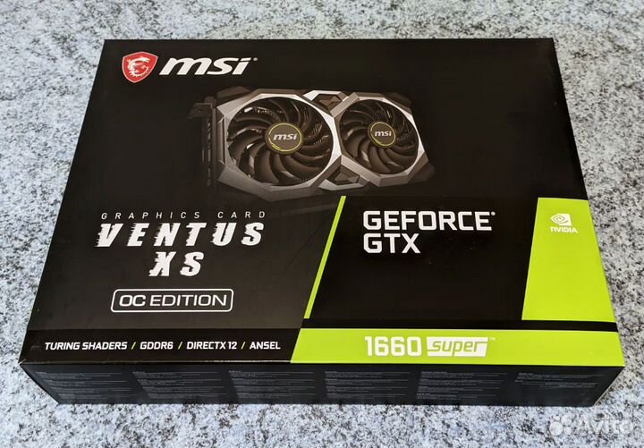 MSI GeForce GTX 1660 Super Ventus XS OC