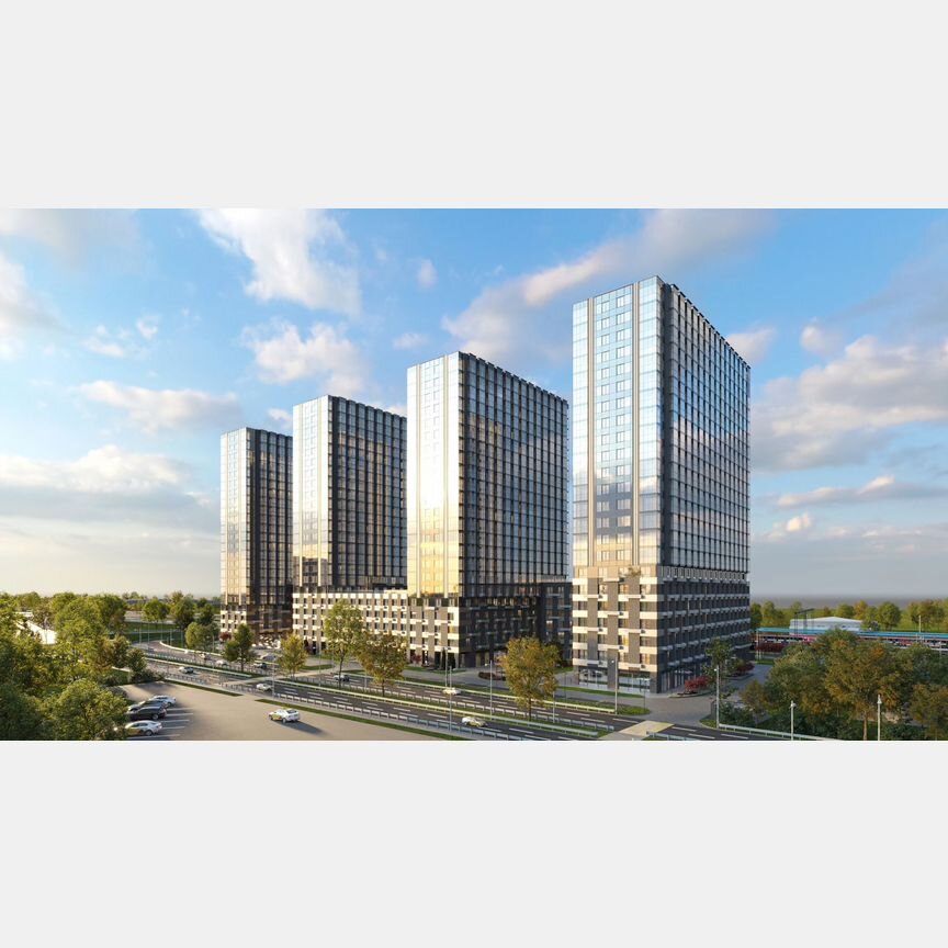 Апартаменты-студия, 21,6 м², 3/23 эт.