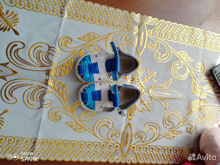 Ортопедические сандали на мальчика