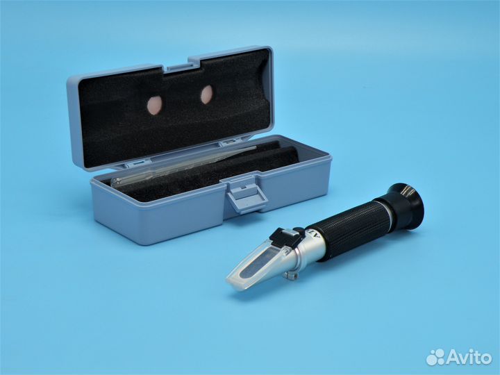 Рефрактометр 0-40 сахар, 0-25 спирт