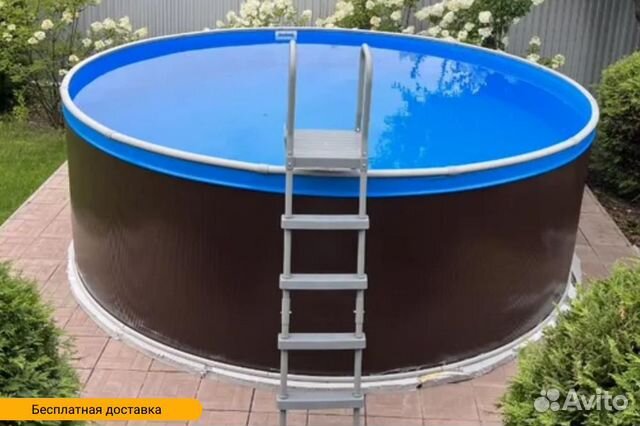 Круглый каркасный морозоустойчивый бассейн купить в Пятигорске с ...