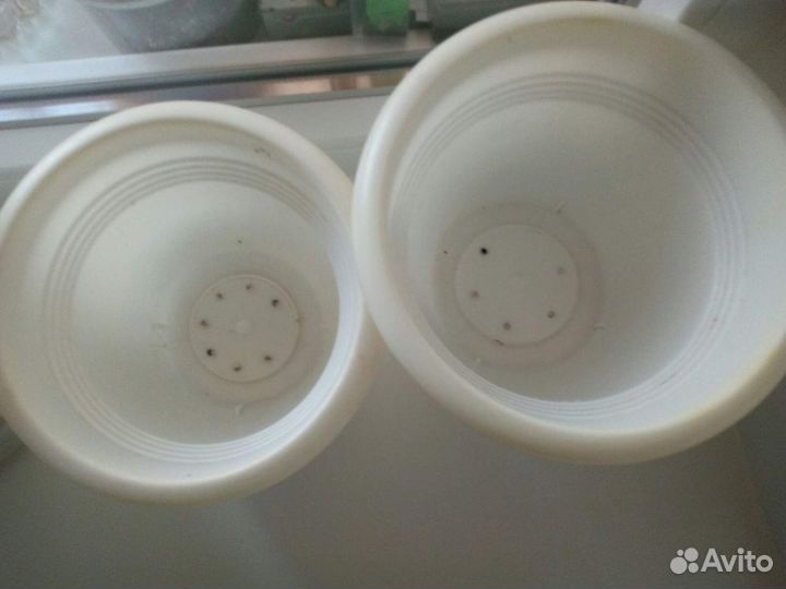 Цветочные горшки б/у, разные размеры