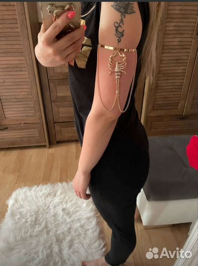 Золотой женский браслет