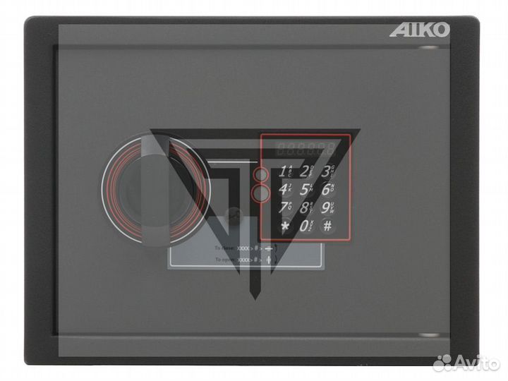 Гостиничный сейф aiko SH-23.EL new