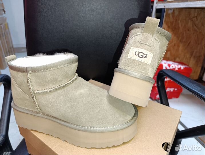 Ugg ultra mini platform угги