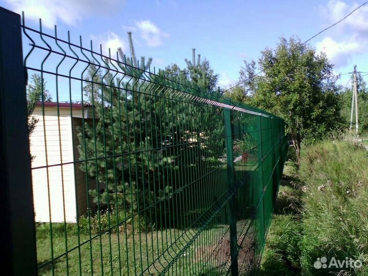 Забор 3d