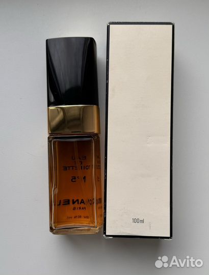 Chanel но 5 edt 100 мл винтаж 1986