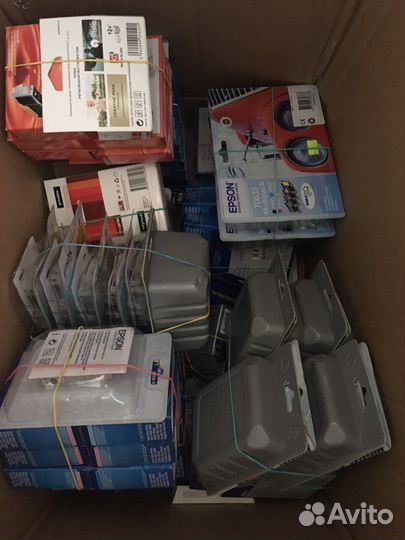 Картриджи струйные просрочка (список)