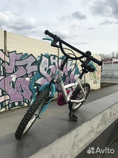 Детский велосипед btwin 16 для девочки