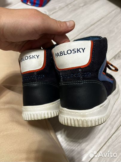 Кеды высокие демисезонные для мальчика