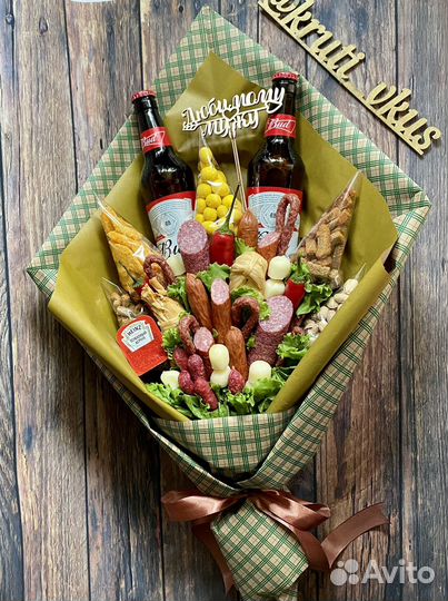 Подарок на 14 февраля. Мужской букет