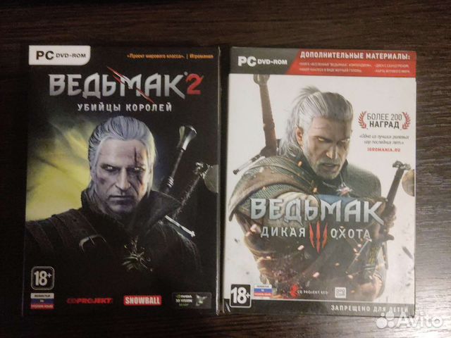 Коллекционное издание Ведьмак 2,3
