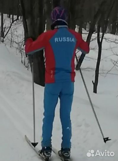 Лыжный костюм разминочный детский