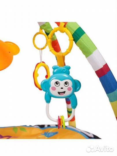 Развивающий коврик от BabyGo. Новый