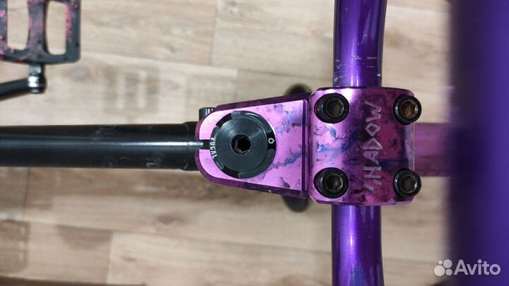 Custom Bmx Federal Черно фиолетовый
