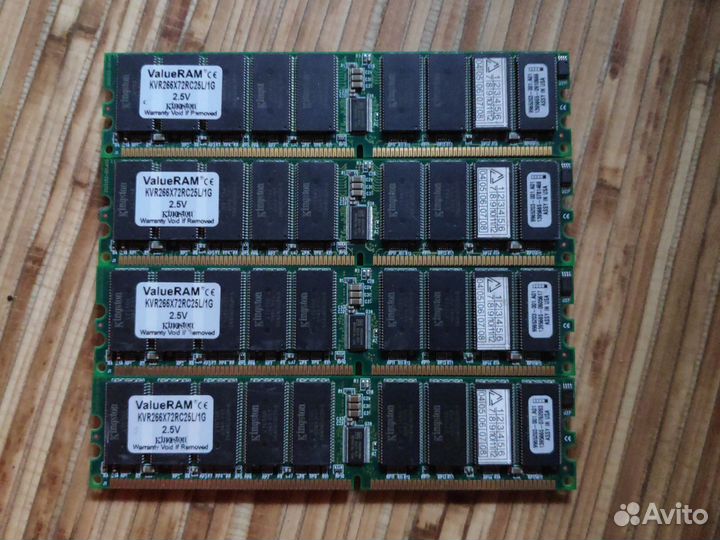Оперативная память kvr266x72rc25l/1g